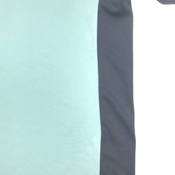 Columbia Aqua & Gray Blasting Cool II Short Sleeve Polo Shirt Men's XL - Picture 4 of 5